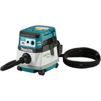Dry Quiet Vacuum Cleaner with AWS (Tool Only), 18 V, 2.11 gal. Capacity O-Max