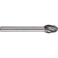 Fraise rotative conique &agrave; embout arrondi pour la coupe d'aluminium DRILLCO, SE-1NF O-Max