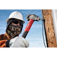 Marteau de monteur de lignes 4-en-1, 32 oz, Prise en Fibre de verre, 15" lo O-Max