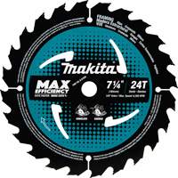 Carbide-Tipped Max Efficiency Framing Circular Saw Blade, 7-1/4", 24 Teeth, Wood Use UAU627 | O-Max