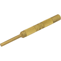 Brass Pin Punch, 3/16" Dia. x 4" L O-Max