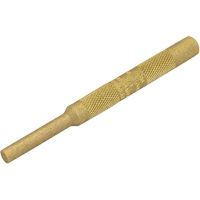 Brass Pin Punch, 1/4" Dia. x 4" L O-Max