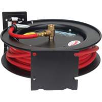 Hose Reel, Air/Water, 1/4" x 35', Single Hose, 300 psi O-Max
