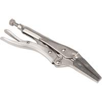 Locking Pliers with Wire Cutter, 6-1/2" Length, Long Nose O-Max