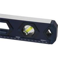 High-Accuracy Level, Box, 2' L, Aluminum, 3, Non-Magnetic O-Max