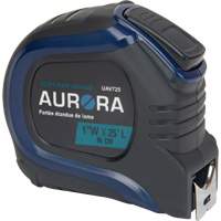 Ruban &agrave; mesurer, 1" x 25', Marques de goujon Imp&eacute;rial & m&eacute;trique O-Max