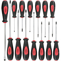 IESD-14S Ergonomic Screwdriver Set, 14 Pcs., Magnetic O-Max