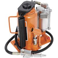 Cric-bouteille super robuste, 20 tonne(s), Air comprim&eacute;/hydraulique, 20" Hauteur &eacute;lev&eacute;e O-Max