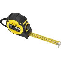 JLTM-425SM Tape Measures, 1" x 25', Metric & Imperial Graduations O-Max