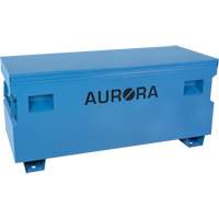 Jobsite Tool Box, 60" x 24" x 27-1/2", Steel, Blue O-Max