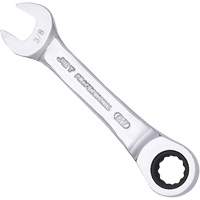 SAE Ratcheting Stubby Combination Wrench O-Max