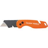 Folding Utility Knife With Blade Storage, 1" Blade, Steel Blade, Metal Handle O-Max