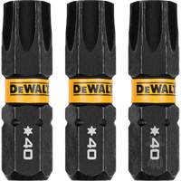 3-Piece FLEXTORQ&reg; Impact Screwdriving Bits, Torx, T-40, 1/4" Drive O-Max