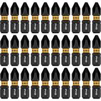 30-Piece FLEXTORQ&reg; Impact Driver Bit Set, Phillips, #2, 1/4" Drive O-Max