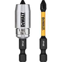 2-Piece FLEXTORQ&reg; Impact Driver Bit Set, Phillips, #2, 1/4" Drive O-Max