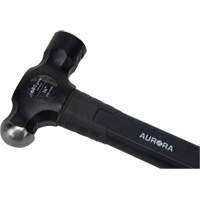 Marteau &agrave; panne ronde, Poids de la t&ecirc;te 24 oz, Face Ordinaire, Prise Fibre de verre O-Max