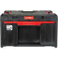 Arx&reg; Single Drawer Toolbox, 11-1/5" W x 18-3/10" D x 9-1/10" H, Black/Red O-Max