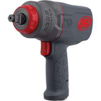 Heavy-Duty Impact Wrench with Friction Ring, 1/2" Drive, 1/4" NPT Air Inlet, 7500 No Load RPM O-Max