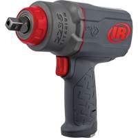 Heavy-Duty Impact Wrench with Pin Detent, 1/2" Drive, 1/4" NPT Air Inlet, 7500 No Load RPM O-Max