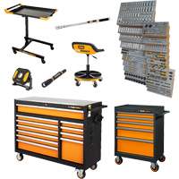 MEGAMOD Master Mechanics Tool Set in Premium Modular Foam Trays with Tool Storage, 1024 Pieces O-Max