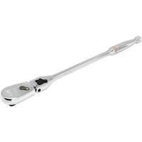 90-Tooth Locking Flex Head Teardrop Ratchet O-Max