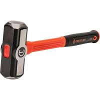 Fiberglass Engineer Hammer, 4 lbs Head Weight, 14" L O-Max