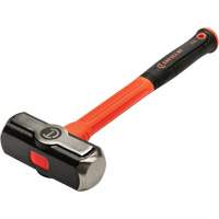 Fiberglass Engineer Hammer, 4 lbs Head Weight, 14" L O-Max