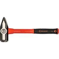 Fiberglass Blacksmith Hammer, 4 lbs Head Weight, 14" L O-Max