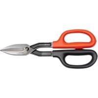Straight Pattern Tinner Snips, 2" Cut Length, Straight Cut O-Max