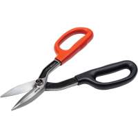 Straight Pattern Tinner Snips, 2" Cut Length, Straight Cut O-Max