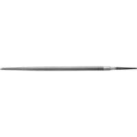 American Pattern File, 3/8" Dia. x 10" L, Round, Bastard Cut O-Max