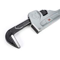 Pipe Wrench, 5" Jaw Capacity, 36" Long, Powder Coated Finish, Non-Ergonomic Handle O-Max