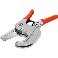 Ratcheting PVC Pipe Cutter with Dipped Grips, 1/4"- 2-3/8" Capacity O-Max