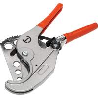 Ratcheting PVC Pipe Cutter with Dipped Grips, 1/4"- 2-3/8" Capacity O-Max