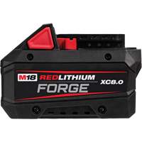 REDLITHIUM™ FORGE™ XC8.0 Battery Pack, Lithium-Ion, 18 V, 8 Ah UAY284 | O-Max
