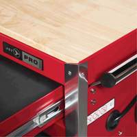 PRC4211 Pro Series Roller Cabinet, 11 Drawers, 42" W x 18" D x Red O-Max