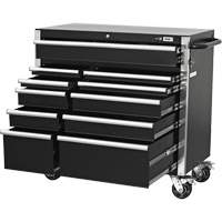 HDCC-4115 HD Series Toolbox Combo, 21-1/2" D x 44-1/5" W x 63-3/10" H, Black O-Max