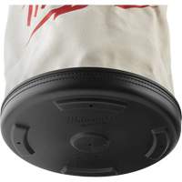 Sac seau polyvalent, 11-81/100" lo x 11-81/100" la x 14-57/100" h, Polyester, Blanc O-Max