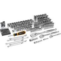 1/4", 3/8”, & 1/2" Drive 90T SAE/MM Mechanics Hand Tool Set O-Max