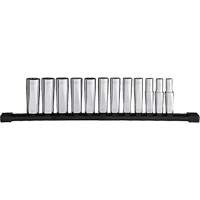 12-Point Deep Well Metric Socket Set, 12 Pcs, 3/8" Drive Size, Deep O-Max