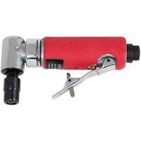 Mini rectifieuse avec t&ecirc;te angulaire &agrave; 90° ID25MA, Collet 1/4", 20 000 Tr/min O-Max