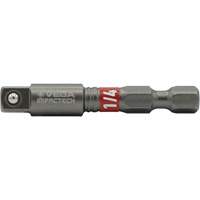 Adaptateur de douille &agrave; chocs Impactech, 1/4" Prise, Dimension m&acirc;le 1/4", 2" lo O-Max