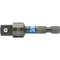 Adaptateur de douille &agrave; chocs Impactech, 1/4" Prise, Dimension m&acirc;le 3/8", 2" lo O-Max