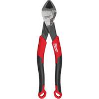 Angled Head Diagonal Comfort Grip Cutting Pliers, 8" L O-Max