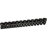 Jeu de douilles SAE &agrave; 6 pans, 29 Mcx, Chocs, Prise de 3/4" O-Max
