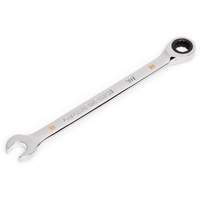 90-Tooth Ratcheting Combination Wrench, 12 Point, 10 mm, Chrome Finish O-Max