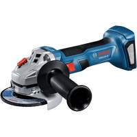 Rectifieuse angulaire sans balais avec interrupteur coulissant, Roue de 4-1/2", 18 V O-Max