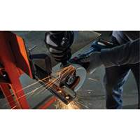 Rectifieuse angulaire sans balais avec interrupteur coulissant, Roue de 4-1/2", 18 V O-Max