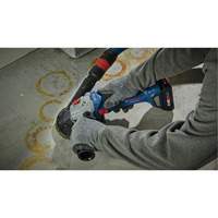 Rectifieuse angulaire sans balais avec interrupteur coulissant, Roue de 4-1/2", 18 V O-Max