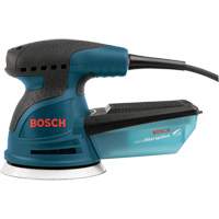 Palm Random Orbit Sander/Polisher, 5" Sand Paper, 2.5 A, 120 V O-Max